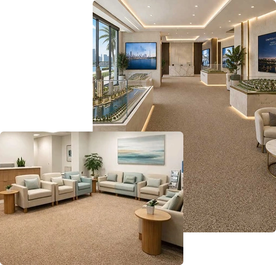 Wall to wall luxury carpets